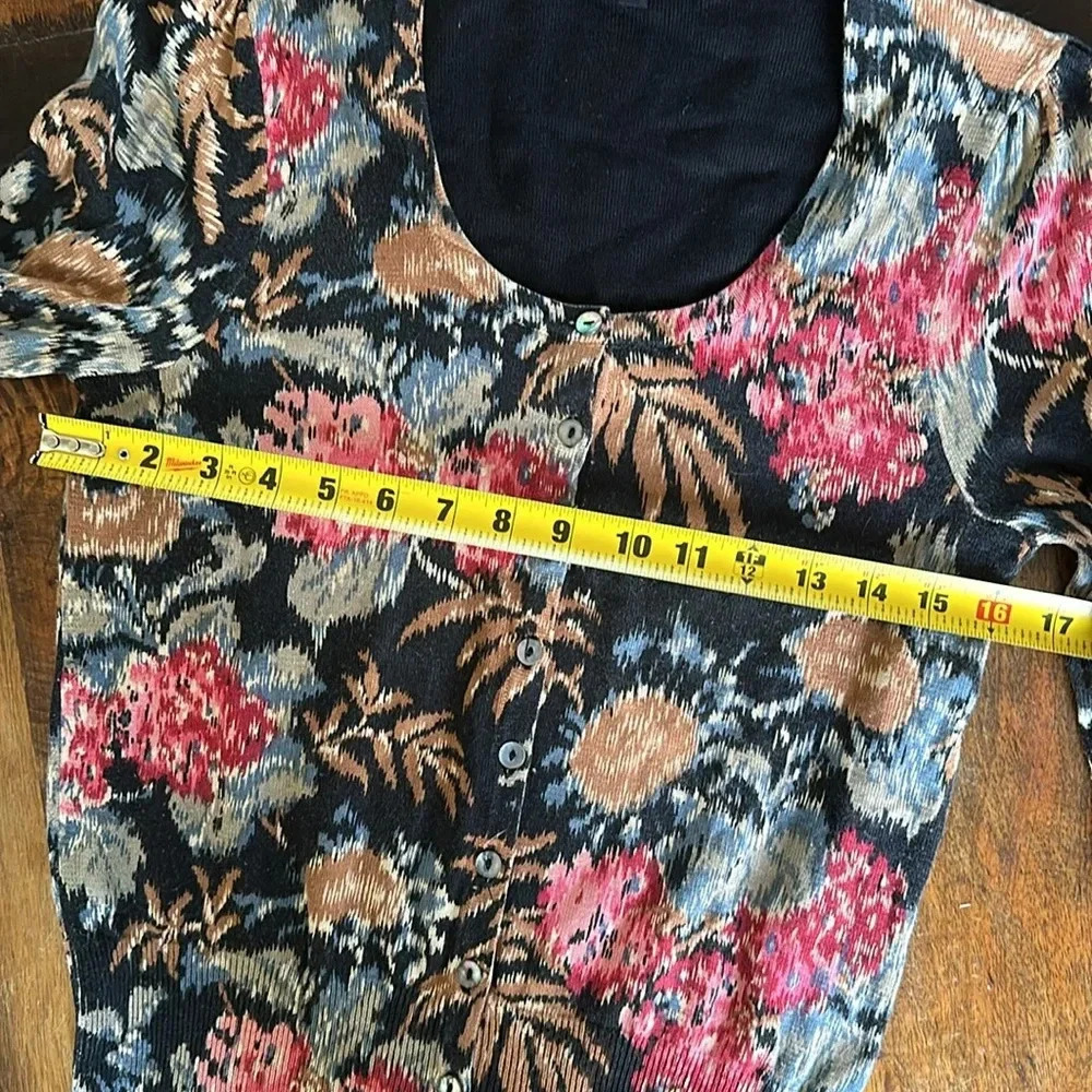 Hobbs UK floral cardigan. EUC - Picture 5 of 9